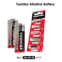 Pilha Alcalina 12V 23A Alarme de Carro Toshiba