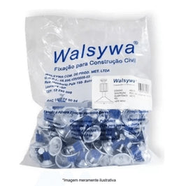 Pino 1/4 X 27/28 com Arruela PSA com 100 Peças Walsywa