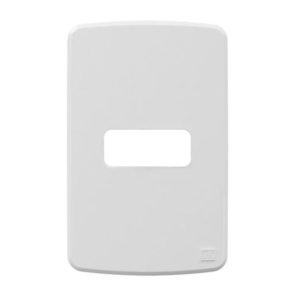 Placa 2x4 1 Posição Branco com Suporte Composé WEG