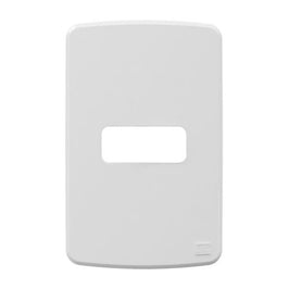 Placa 2x4 1 Posição Branco com Suporte Composé WEG