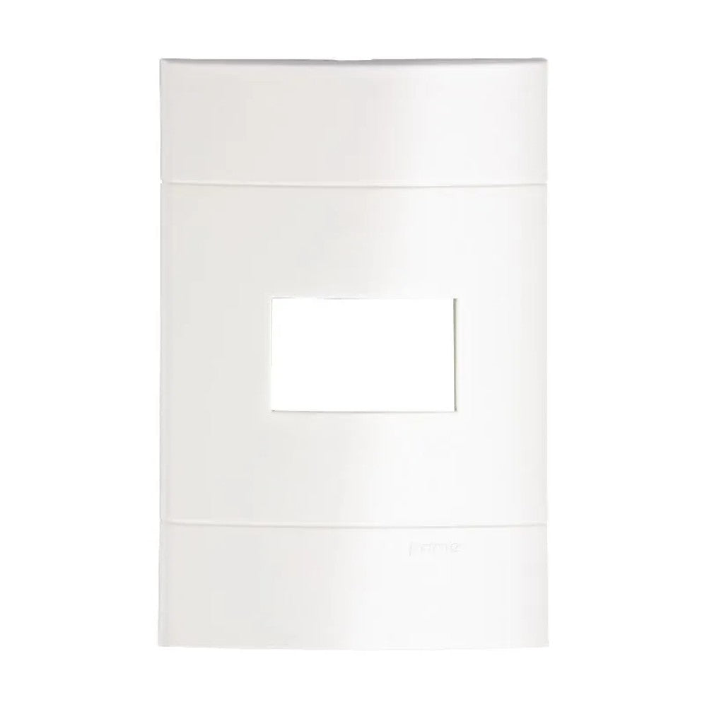Placa 2x4 1 Posto Branco 44211 Lunare