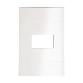 Placa 2x4 1 Posto Branco 44211 Lunare