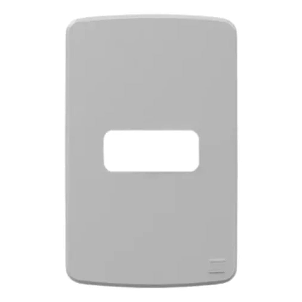 Placa 2x4 1 Posto Cinza Composé WEG