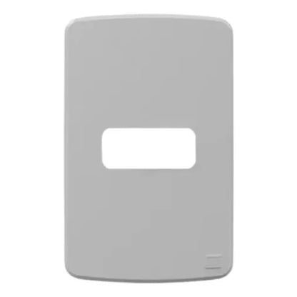 Placa 2x4 1 Posto Cinza Composé WEG