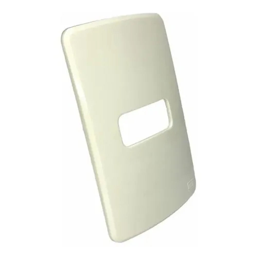 Placa 2x4 1 Posto Marfim Composé WEG
