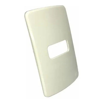 Placa 2x4 1 Posto Marfim Composé WEG