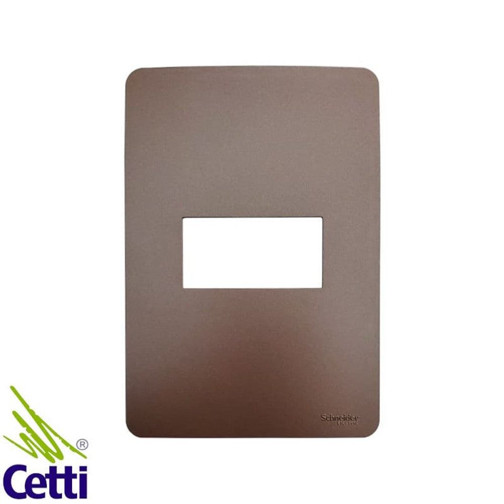 Placa 2x4 1 Posto Planar Brown Orion Schneider S730101264