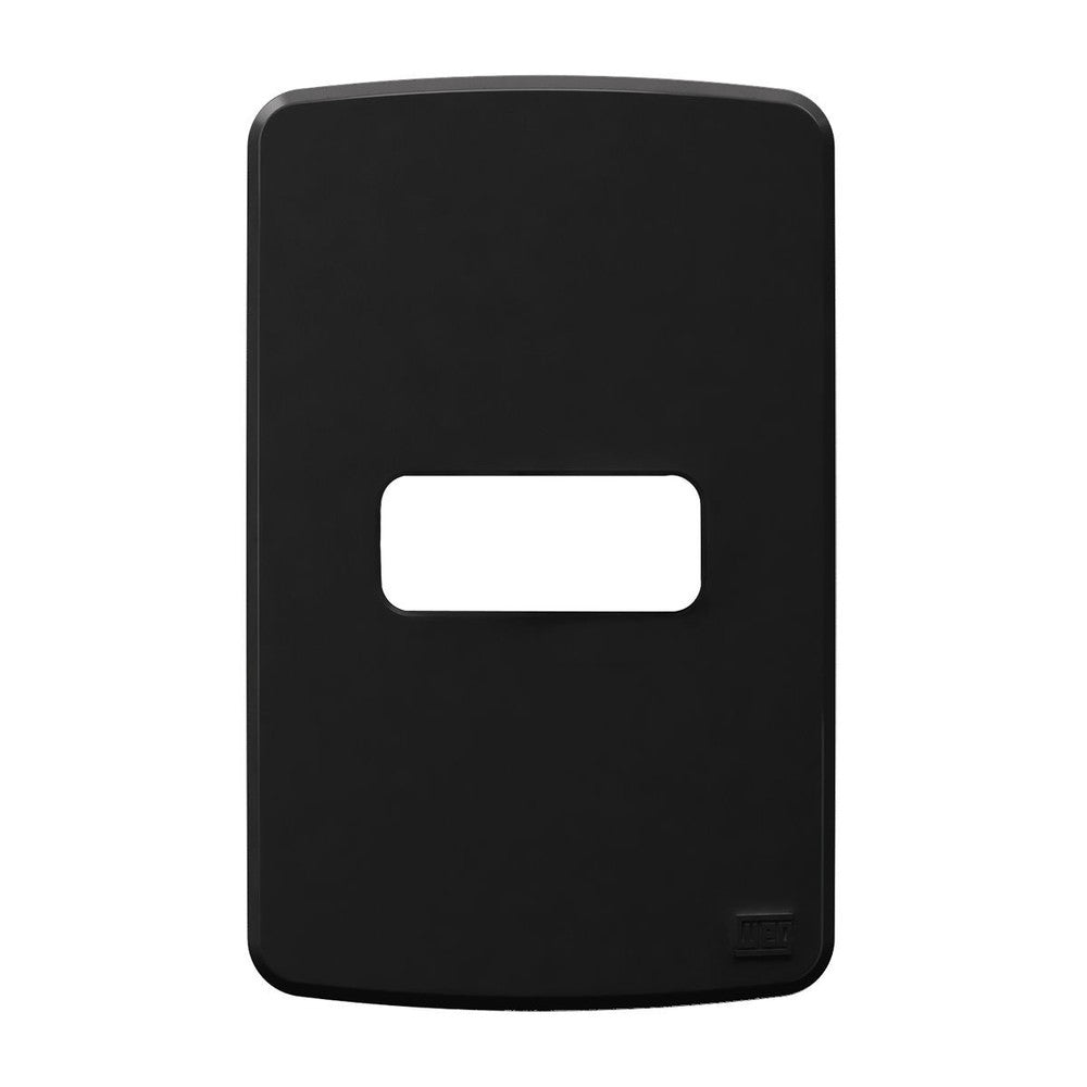 Placa 2x4 1 Posto Preto Composé WEG