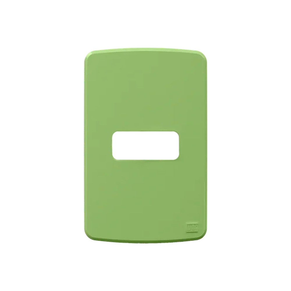 Placa 2x4 1 Posto Verde Composé WEG