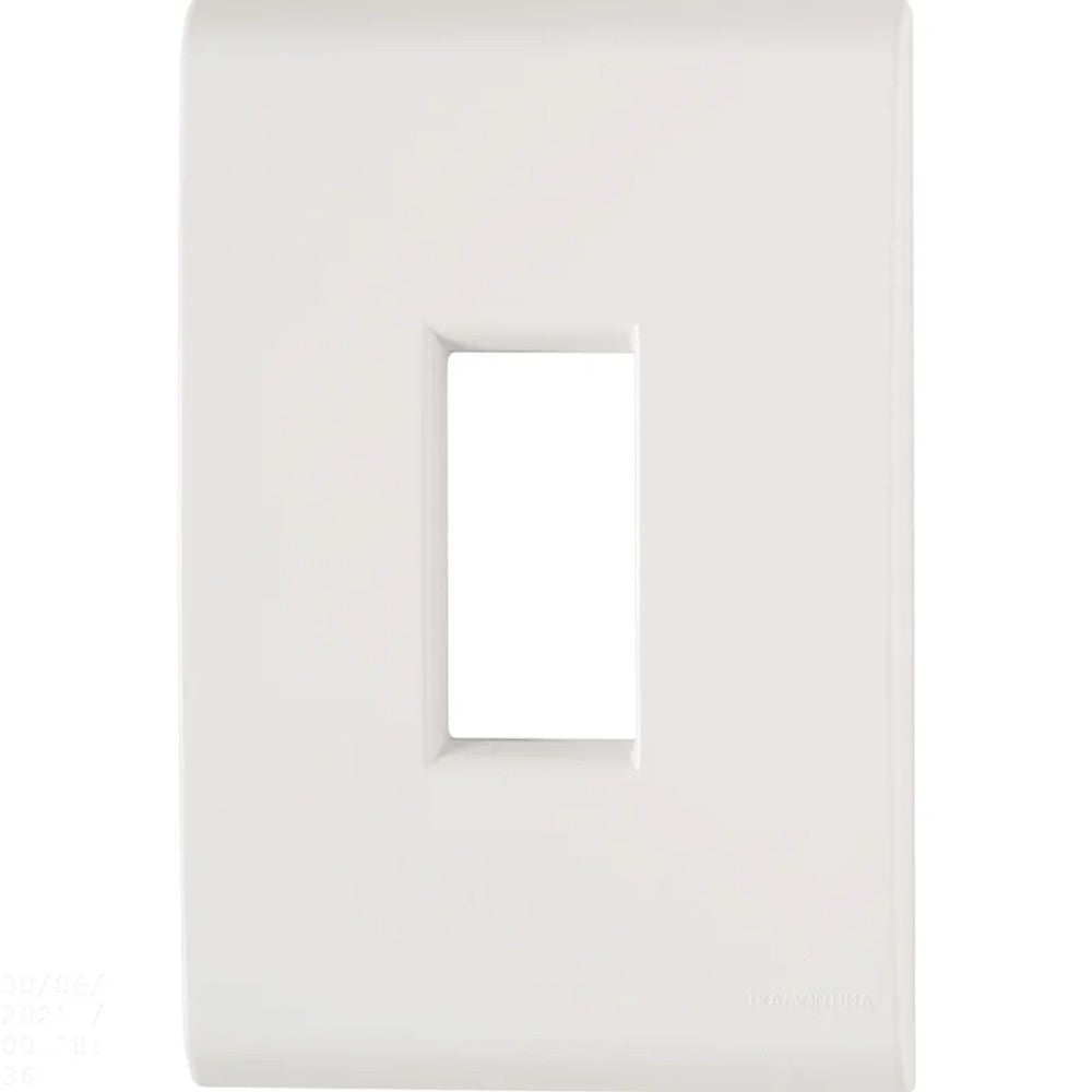 Placa 2x4 1 Posto Vertical Branco Liz Tramontina 57106203