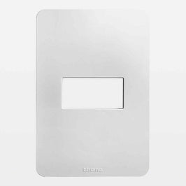 Placa 2x4 1P Branco JA4803M1JW Matix Go Legrand