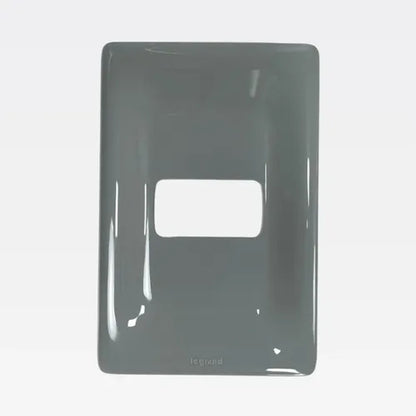 Placa 2x4 1P Cinza 680181CZ Zeffia Legrand