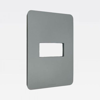 Placa 2x4 1P Cinza JA4803M1JG Matix Go Legrand