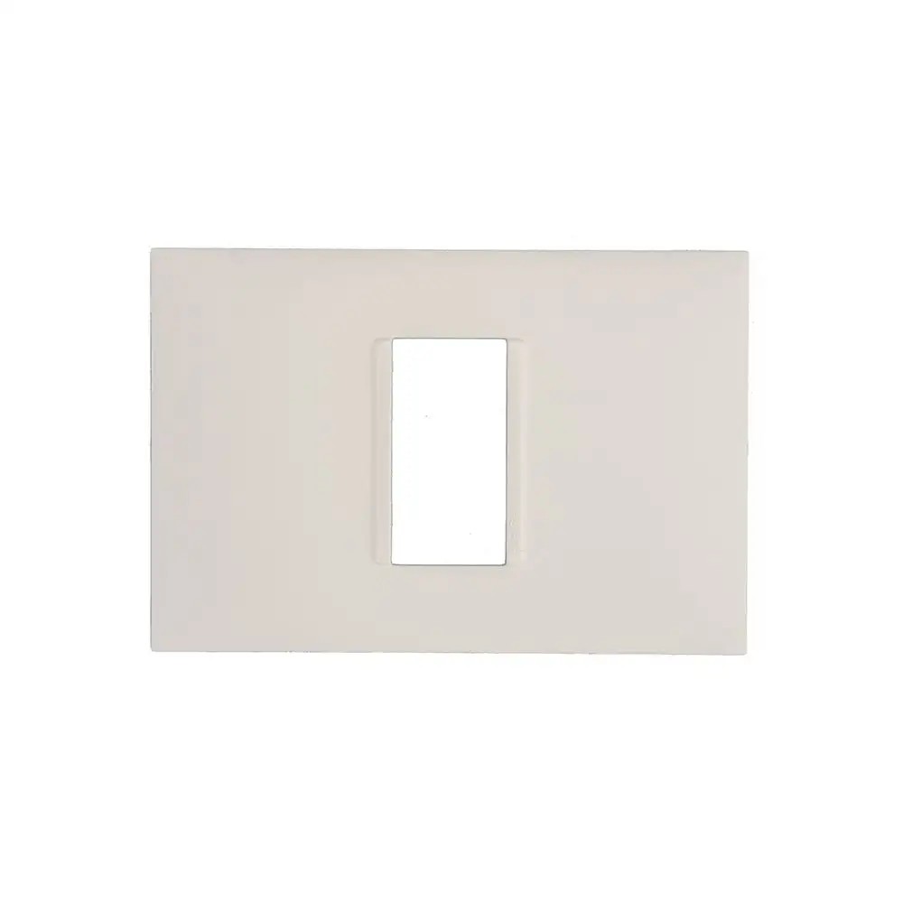 Placa 2x4 1P Horizontal Branco 618501BC Plus+ Legrand