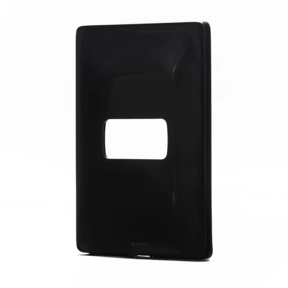 Placa 2x4 1P Preto 680181PT Zeffia Legrand