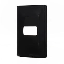 Placa 2x4 1P Preto 680181PT Zeffia Legrand