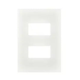 Placa 2x4 1P+SAIDA Fio Cinza 680137CZ Zeffia Legrand
