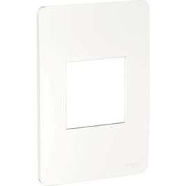 Placa 2x4 2 Postos Ajustável Branco Orion S730102004 Schneider