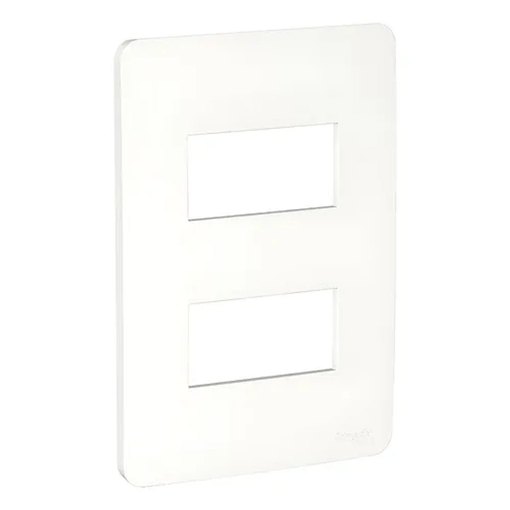 Placa 2x4 2 Postos Branco Orion S730121064 Schneider