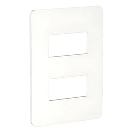 Placa 2x4 2 Postos Branco Orion S730121064 Schneider