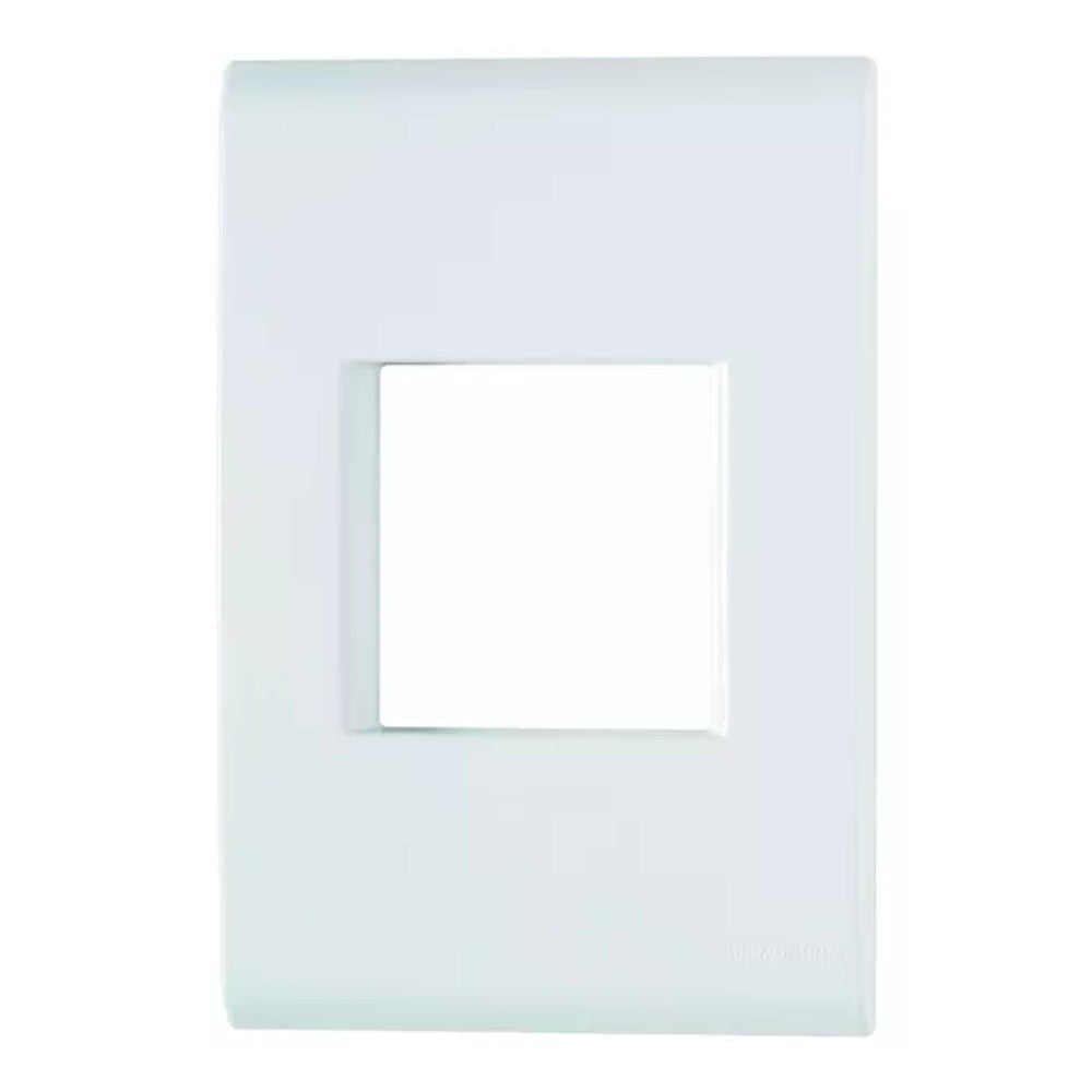 Placa 2x4 2 Postos Juntos Branco Liz Tramontina
