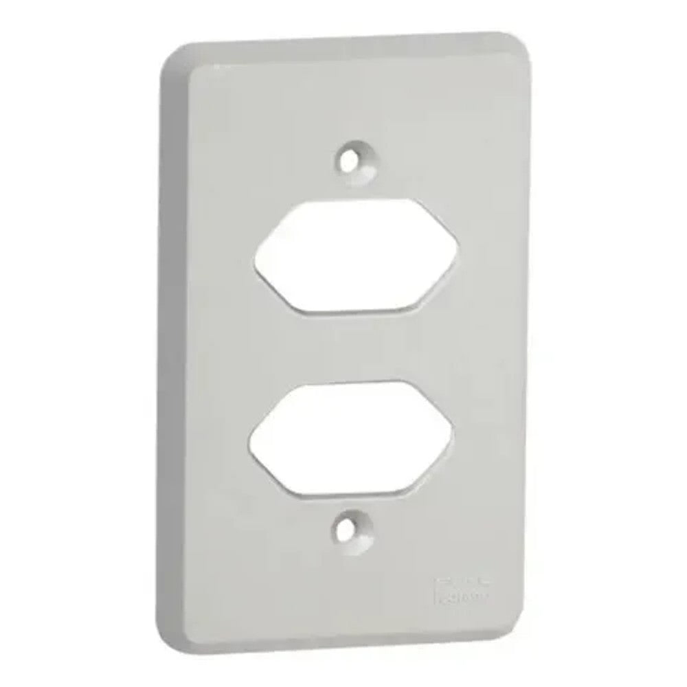 Placa 2x4 2 Postos Separados 054397 Silentoque Legrand