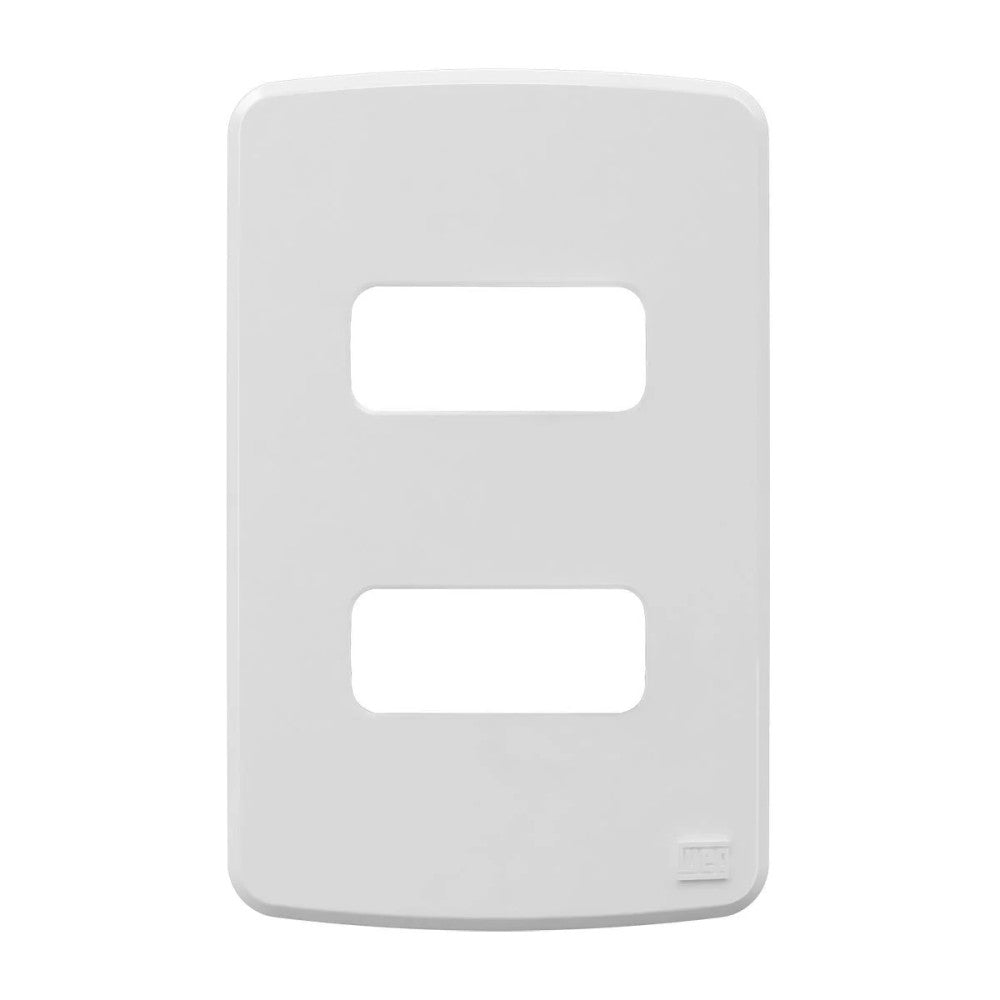 Placa 2x4 2 Postos Separados Branco Composé WEG