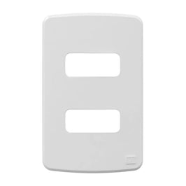 Placa 2x4 2 Postos Separados Branco Composé WEG