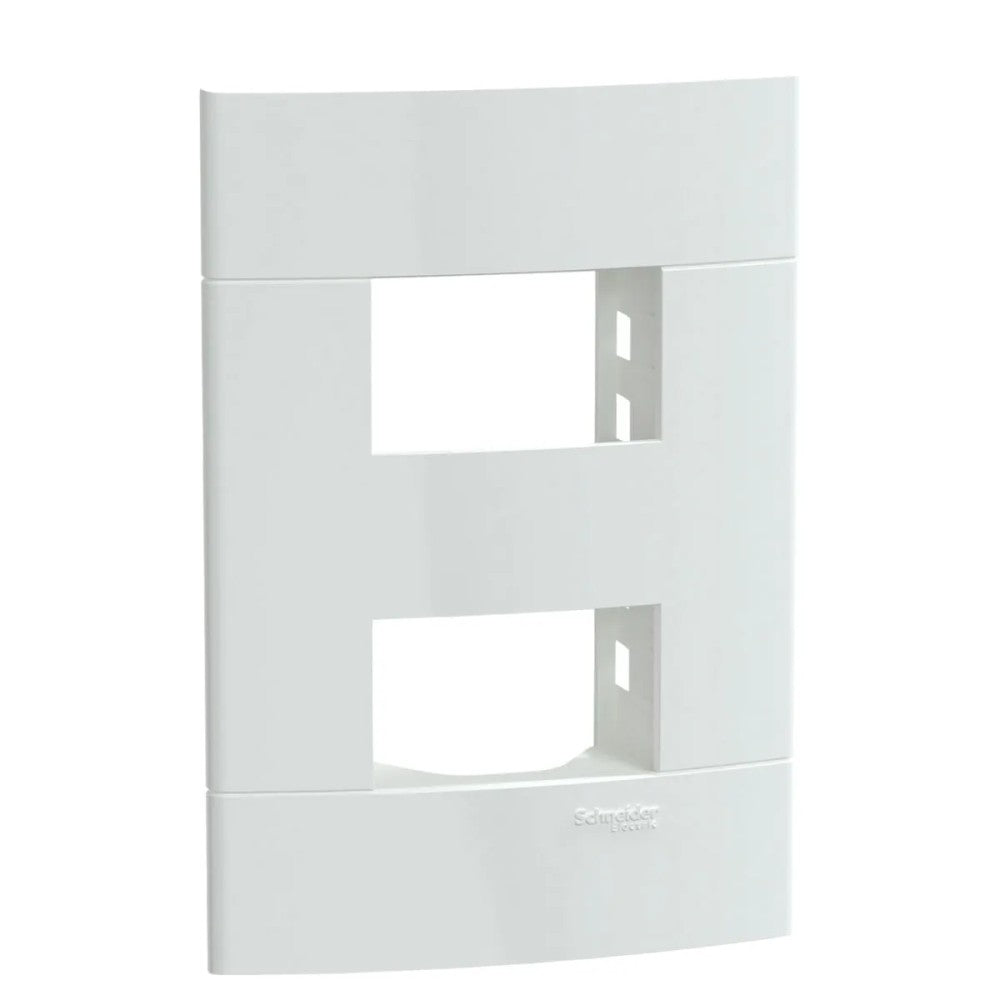 Placa 2x4 2 Postos Separados Branco S421220 Lunare Up Schneider