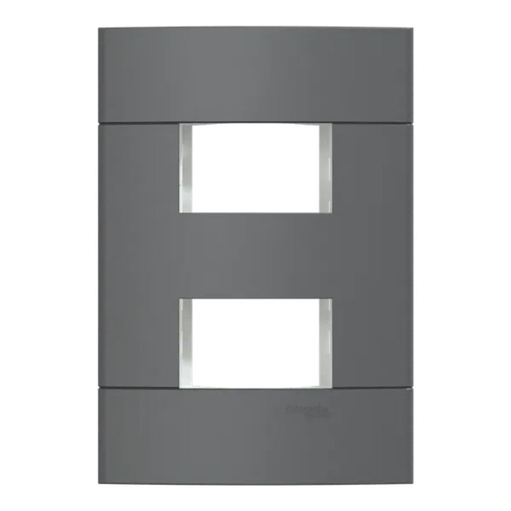 Placa 2x4 2 Postos Separados Onix S421228 Lunare Up Schneider