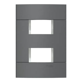 Placa 2x4 2 Postos Separados Onix S421228 Lunare Up Schneider