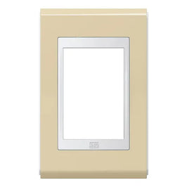Placa 2x4 3 Postos Branco Areia Premium WEG Refinatto