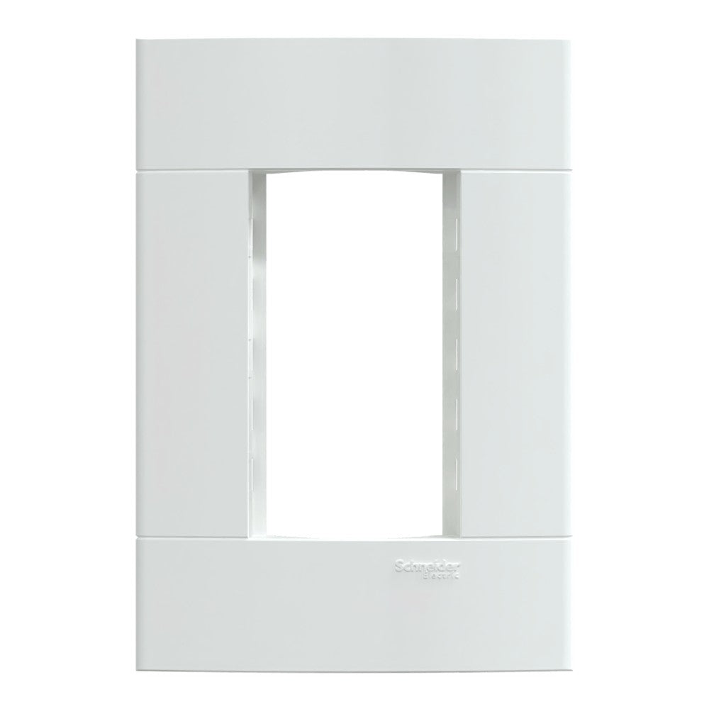 Placa 2x4 3 Postos Branco Brilhante S421230 Lunare Up Schneider