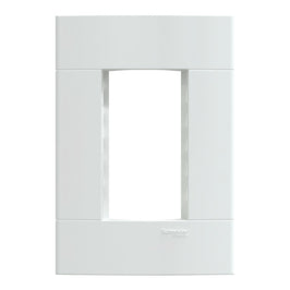 Placa 2x4 3 Postos Branco Brilhante S421230 Lunare Up Schneider