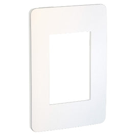 Placa 2x4 3 Postos Branco Com Acabamento Soft Orion S732103409 Schneider