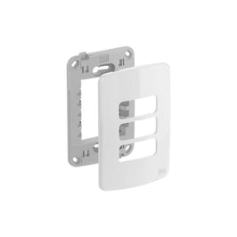 Placa 2x4 3 Postos Branco Premium WEG