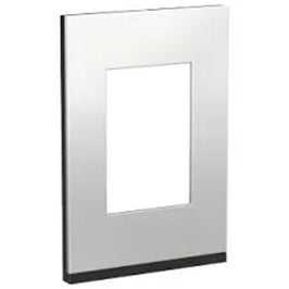 Placa 2x4 3 Postos Grafite Alumínio Metalizada Orion S73410384H9