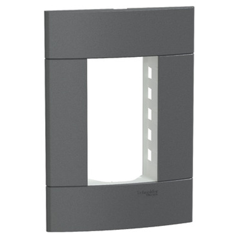 Placa 2x4 3 Postos Onix S421238 Lunare Up Schneider
