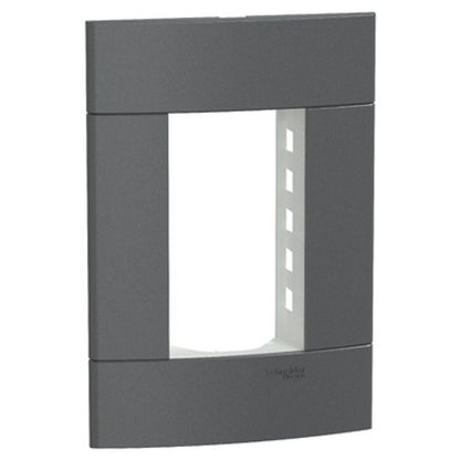 Placa 2x4 3 Postos Onix S421238 Lunare Up Schneider