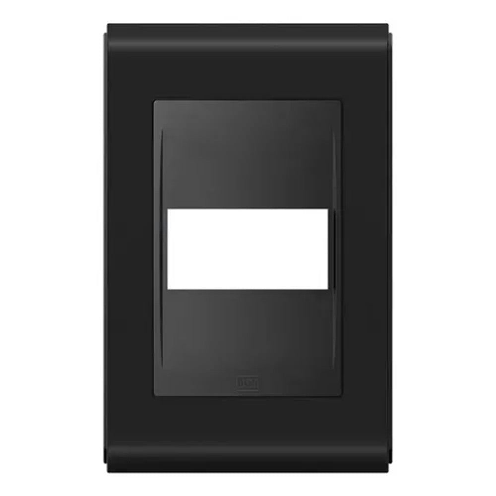 Placa 2x4 3 Postos Preto Areia Premium WEG