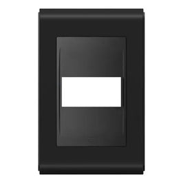 Placa 2x4 3 Postos Preto Areia Premium WEG