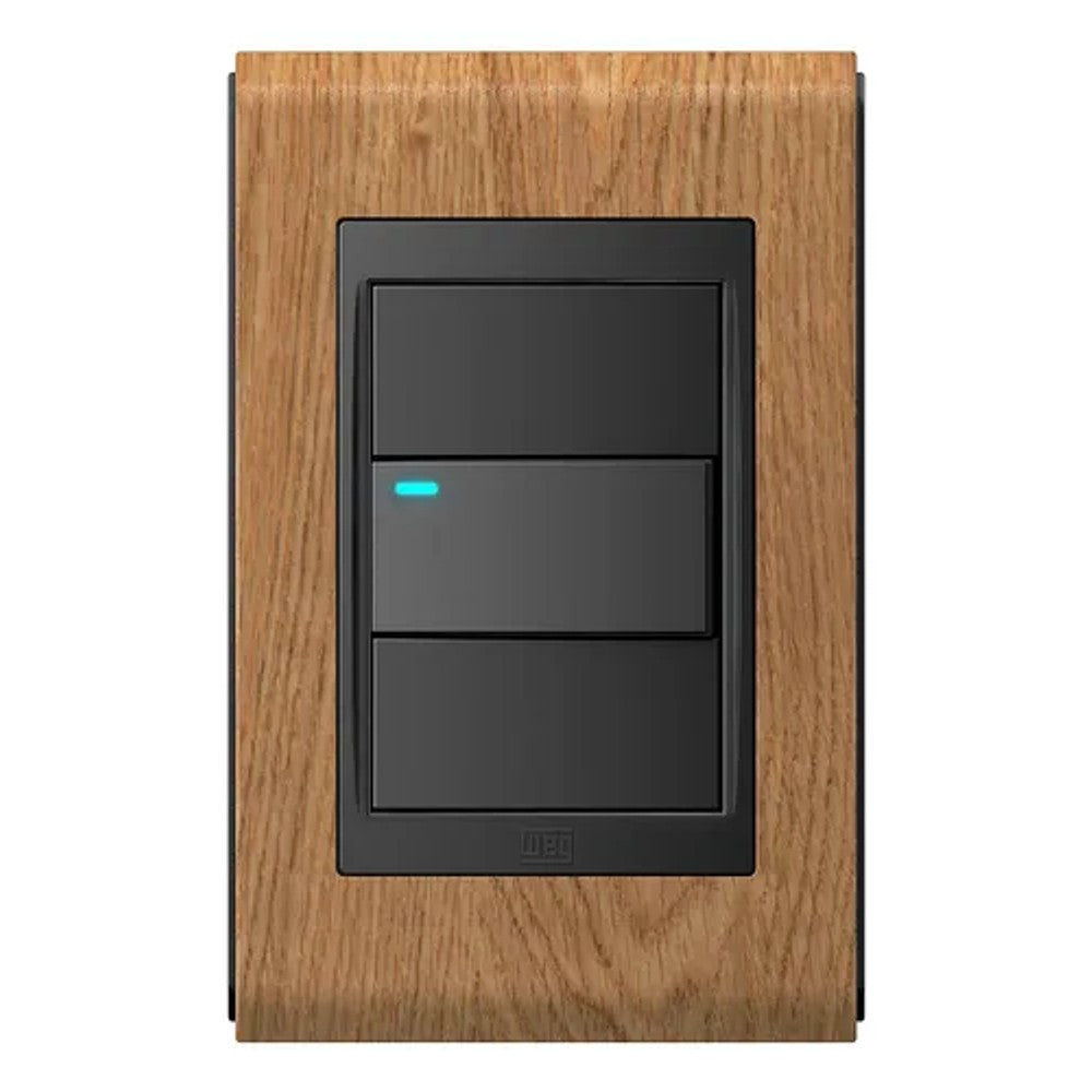 Placa 2x4 3 Postos Preto Avela Concept WEG
