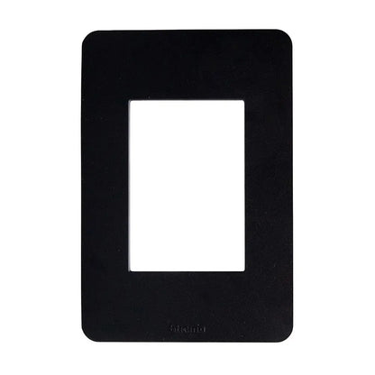 Placa 2x4 3 Postos Preto JA4803JB Matix Go Legrand
