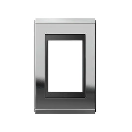 Placa 2x4 3 Postos Preto Prata Concept WEG