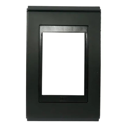 Placa 2x4 3 Postos Preto Rubi Premium WEG