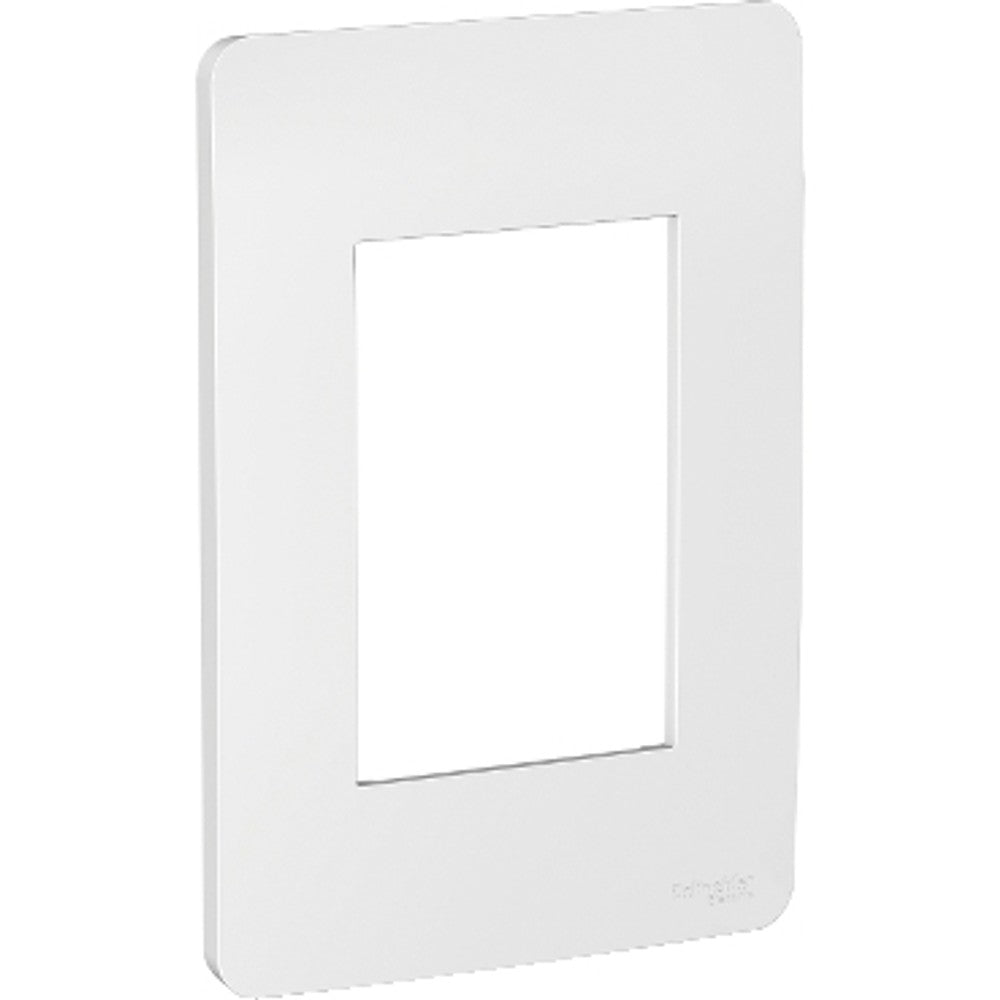 Placa 2x4 3 Postos Silver S730103274 Orion Schneider