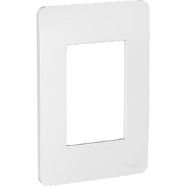 Placa 2x4 3 Postos Silver S730103274 Orion Schneider