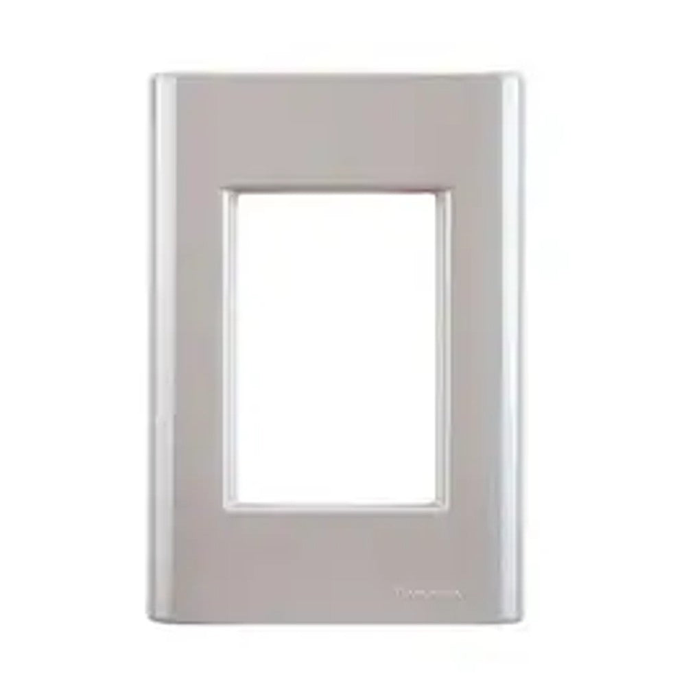Placa 2x4 3 Postos com Suporte Fendi Tramontina Giz