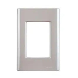 Placa 2x4 3 Postos com Suporte Fendi Tramontina Giz