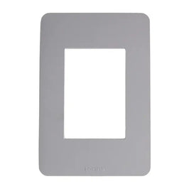 Placa 2x4 3P Cinza JA4803JG Matix Go Legrand